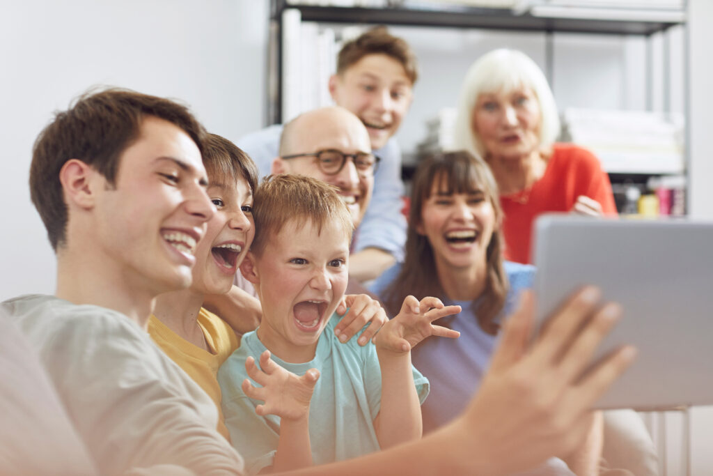 Spend some time with your parents and younger siblings.
