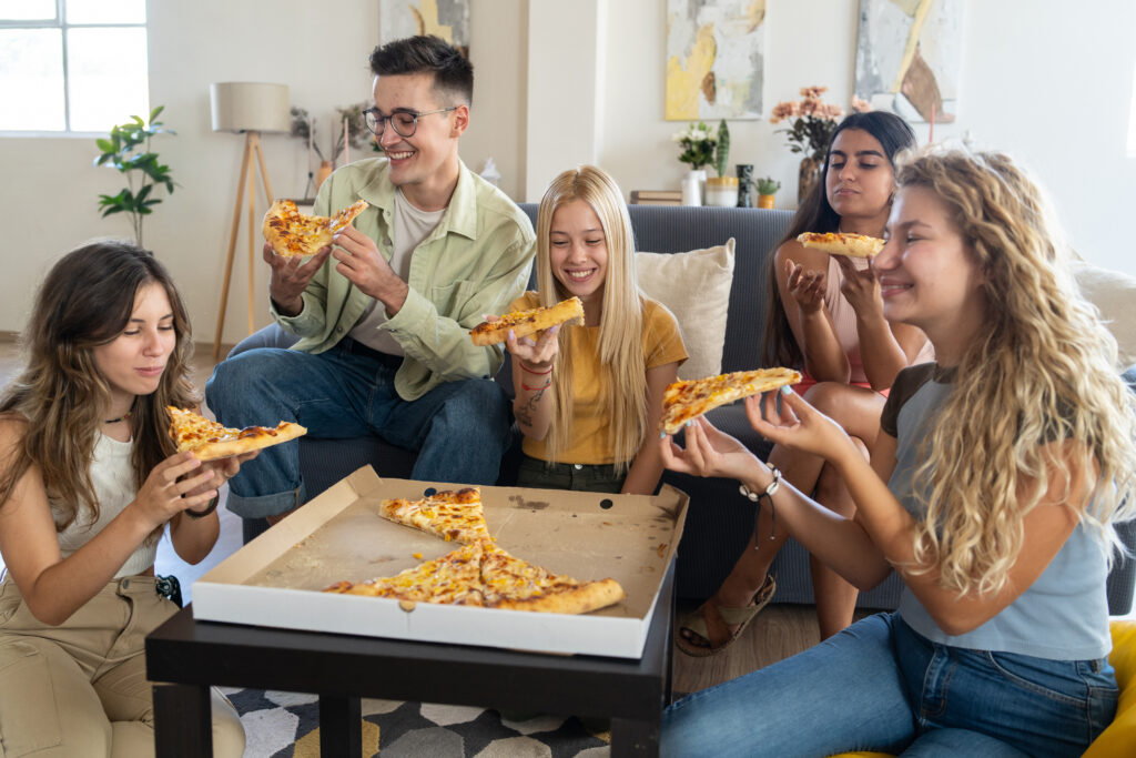 Hanging out with friends can really improve your mental health and reduce stress.